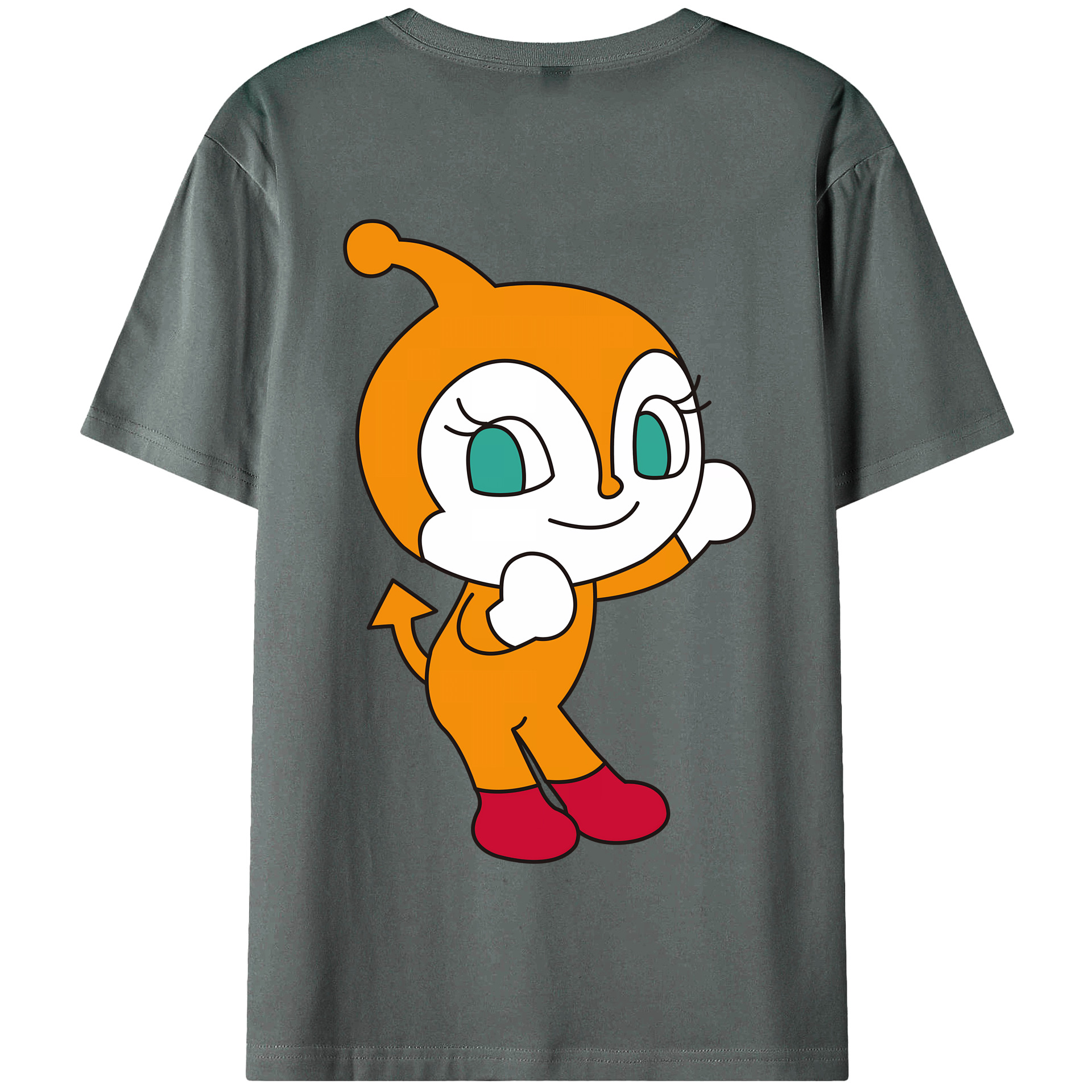 （画像用） アンパンマン Anpanman 綿100％半袖Tシャツ（背面プリント）